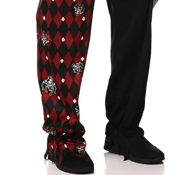 Halloween Sinister Jester joker Costume MEN SIZE LARGE - Picture 2 of 9
